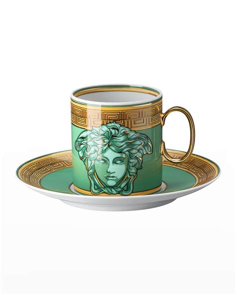 Medusa Coffee Cup And Saucer 